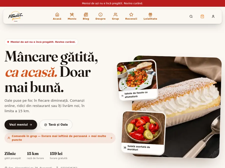 Captură a proiectului caacasa.ro